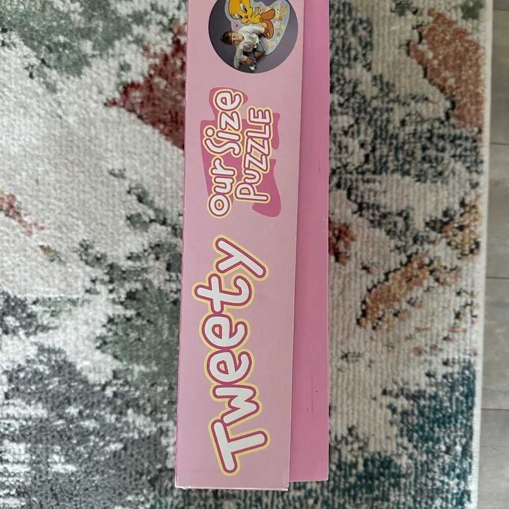 Vintage 90s Looney Tunes Tweety Bird Puzzle 3 FOOT Tall Life Size Puzzle Age 4-8